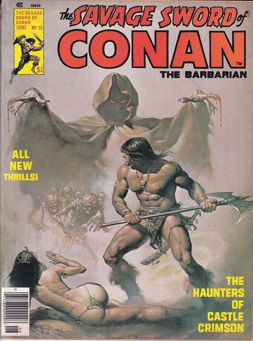 Savage Sword of Conan # 12
