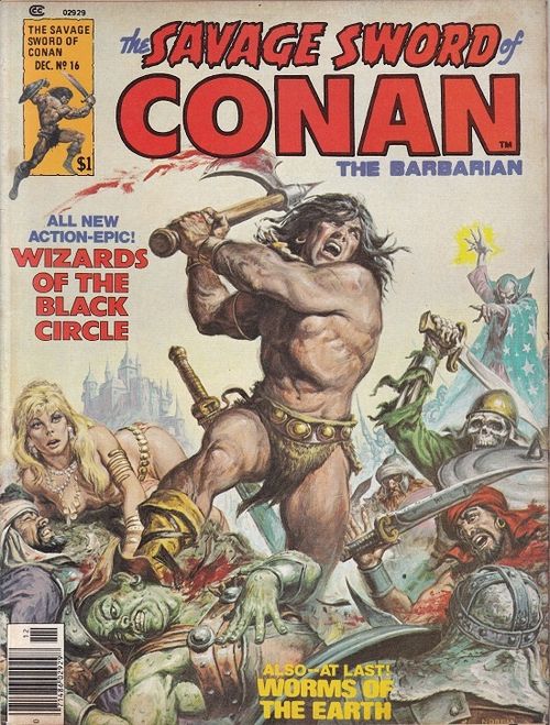 Savage Sword of Conan # 16