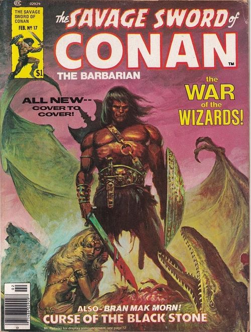 Savage Sword of Conan # 17