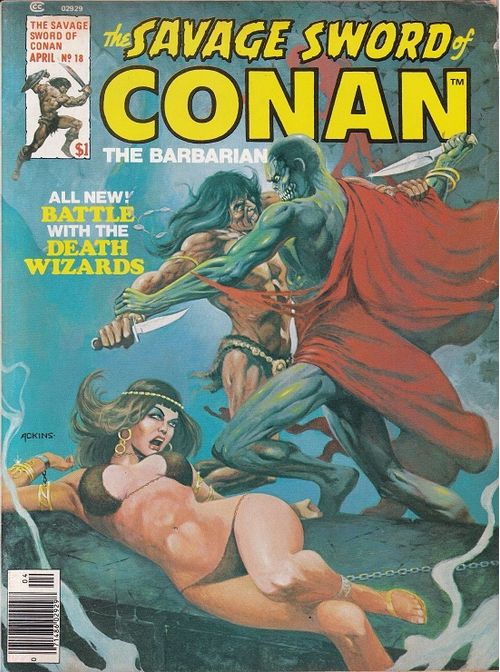 Savage Sword of Conan # 18