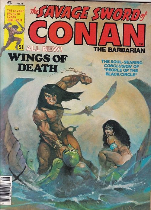 Savage Sword of Conan # 19