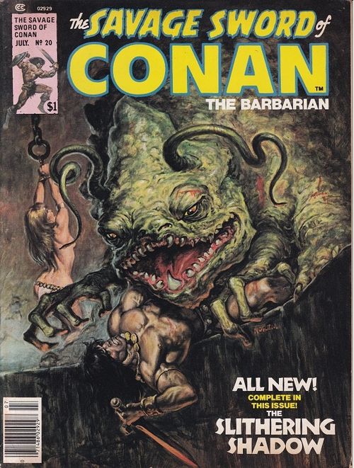 Savage Sword of Conan # 20