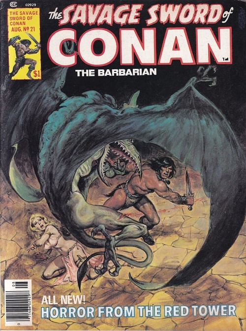 Savage Sword of Conan # 21
