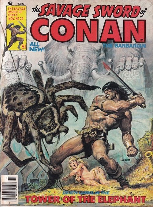 Savage Sword of Conan # 24