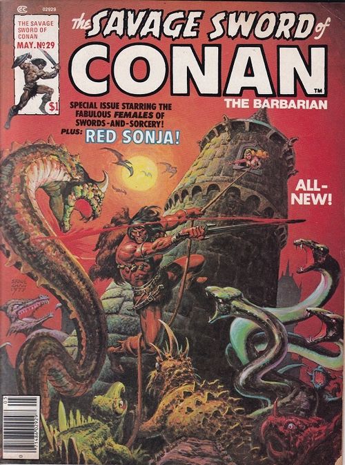 Savage Sword of Conan # 29