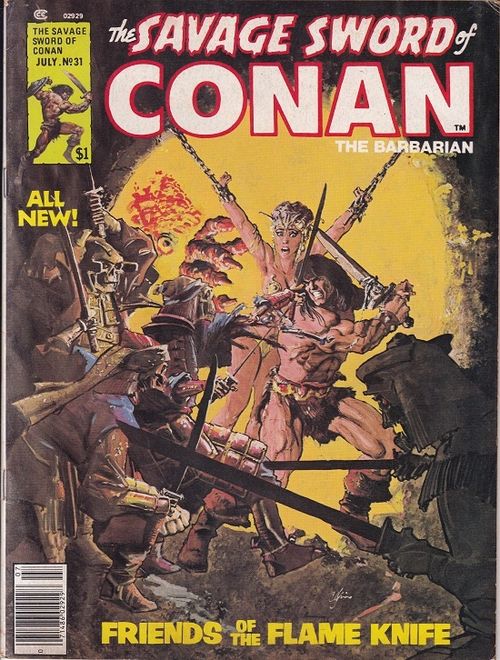 Savage Sword of Conan # 31