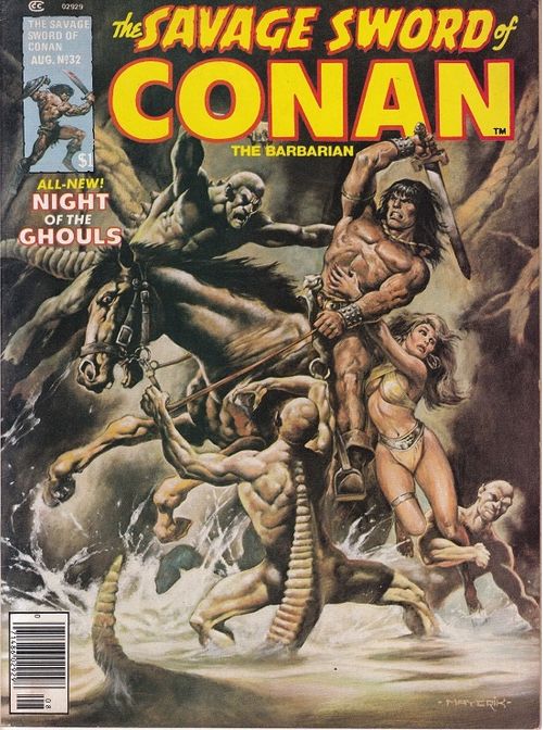 Savage Sword of Conan # 32