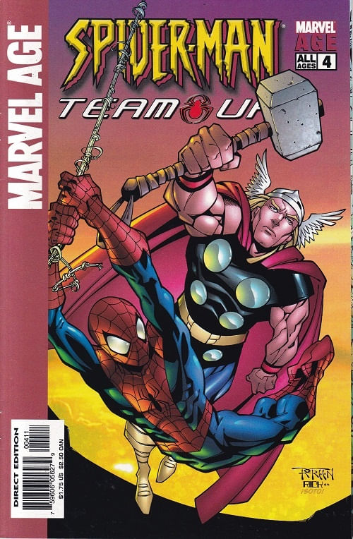 Marvel Age Spider-Man Team-Up # 4