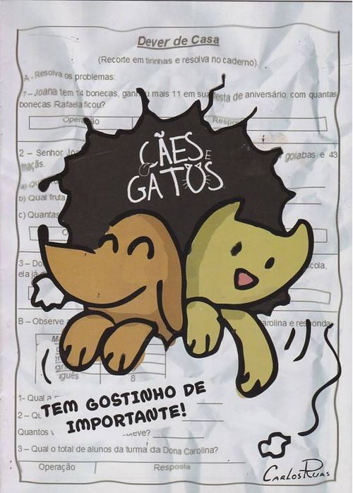 Cães e Gatos - Tem Gostinho de Importante