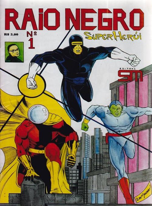 Raio Negro Super-Herói # 01