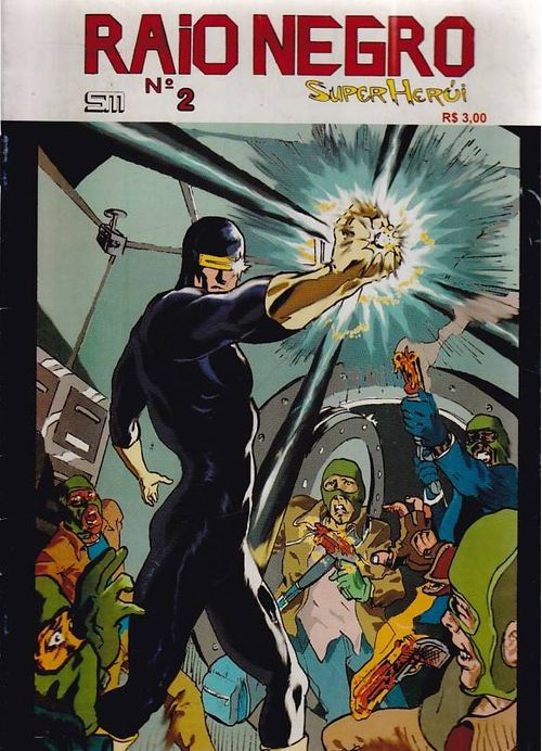 Raio Negro Super-Herói # 02