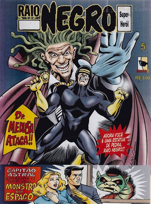 Raio Negro Super-Herói # 05