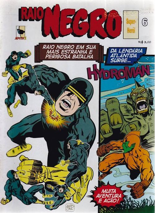 Raio Negro Super-Herói # 06