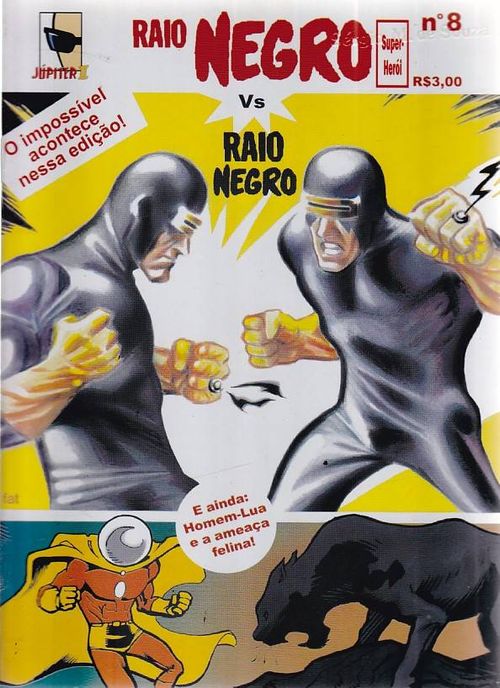 Raio Negro Super-Herói # 08