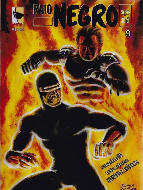 Raio Negro Super-Herói # 09