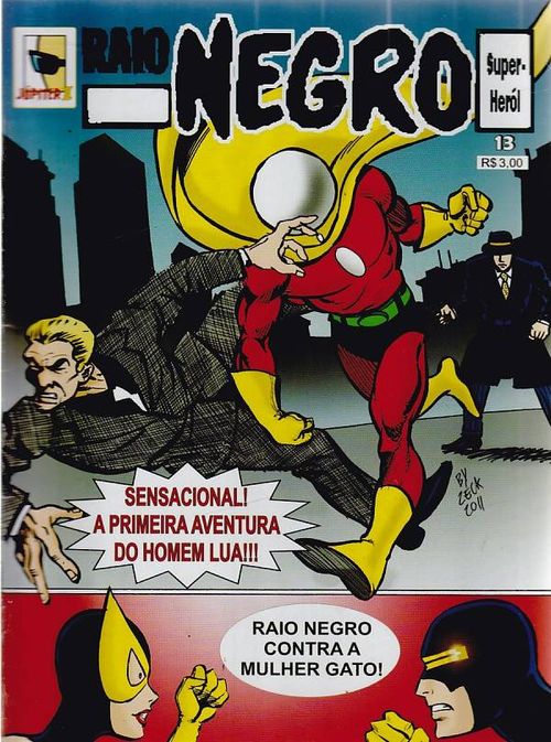 Raio Negro Super-Herói # 13