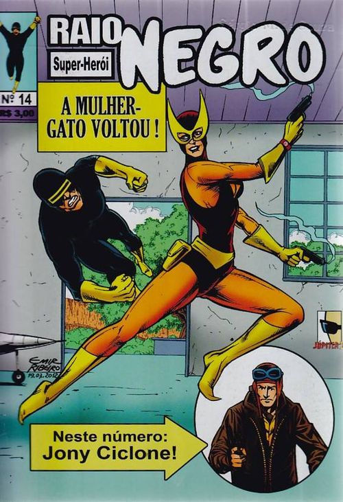 Raio Negro Super-Herói # 14