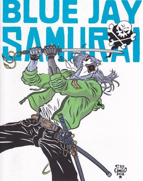 Blue Jay Samurai