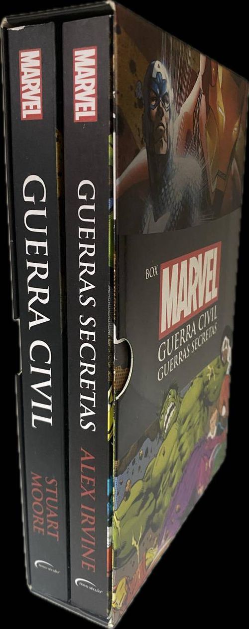 Guerra Civil/Guerra Secretas - BOX ORIGINAL