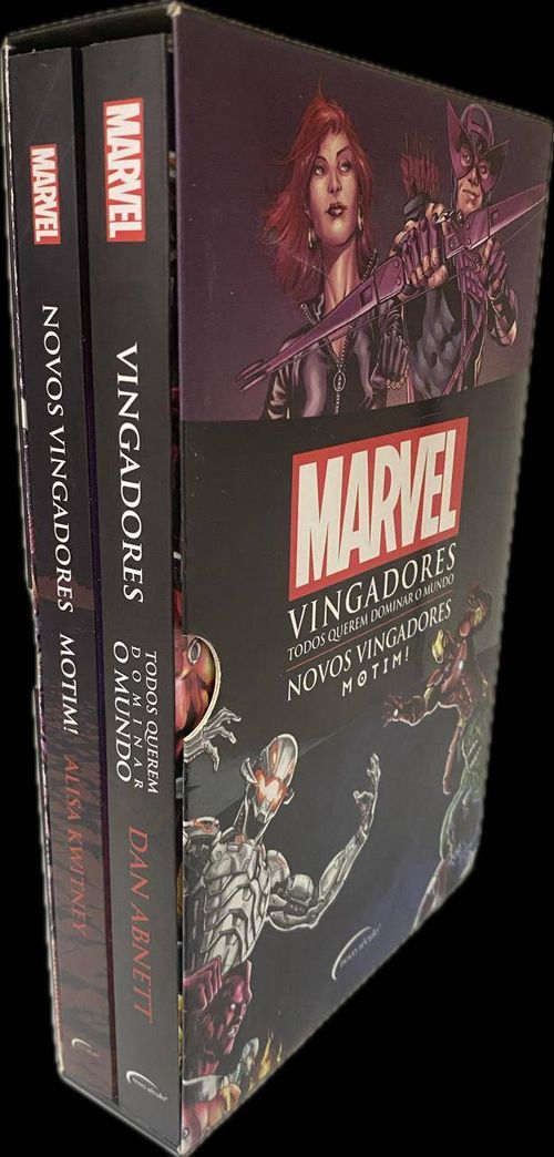 Vingadores - Motim/Todos Querem Dominar o Mundo - BOX ORIGINAL