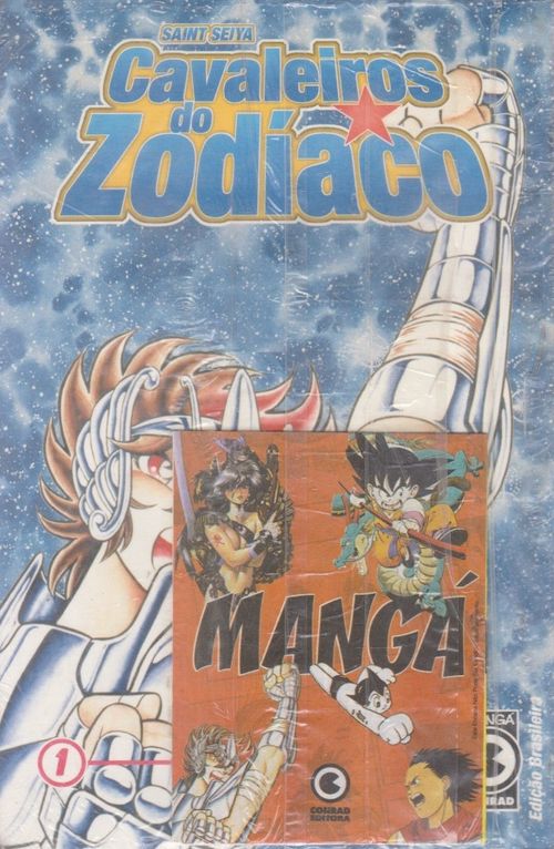 Cavaleiros do Zodíaco # 01 - COM O BRINDE ORIGINAL