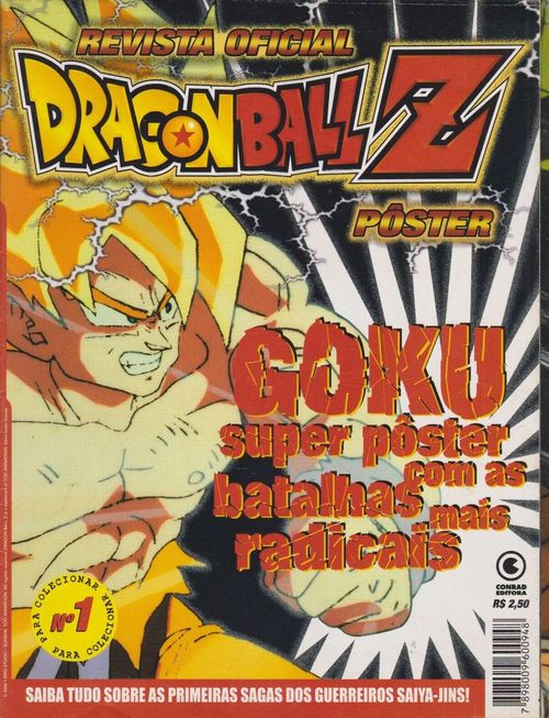 Dragon Ball Z - Revista Pôster Oficial # 1