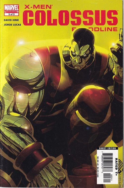 X-Men Colossus Bloodline # 3