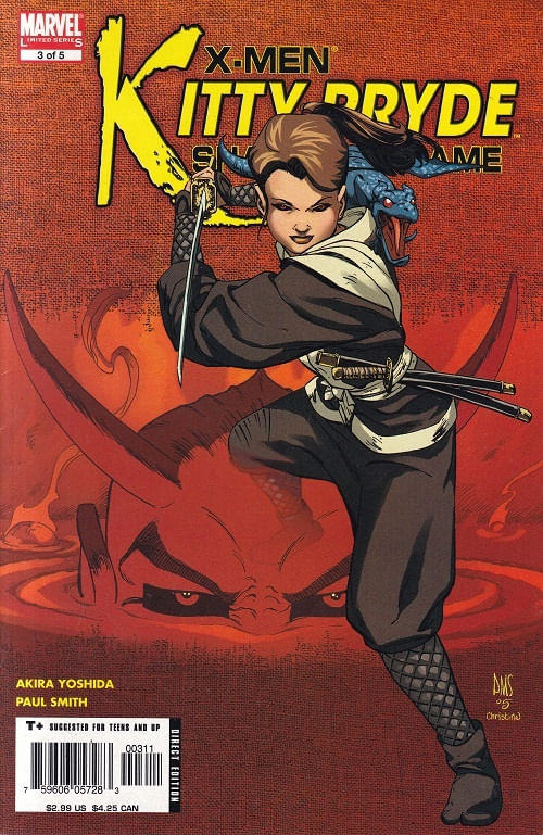 X-Men Kitty Pryde Shadow and Flame # 3
