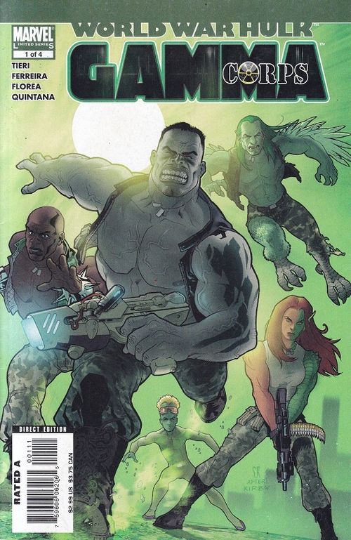 World War Hulk Gamma Corps # 1