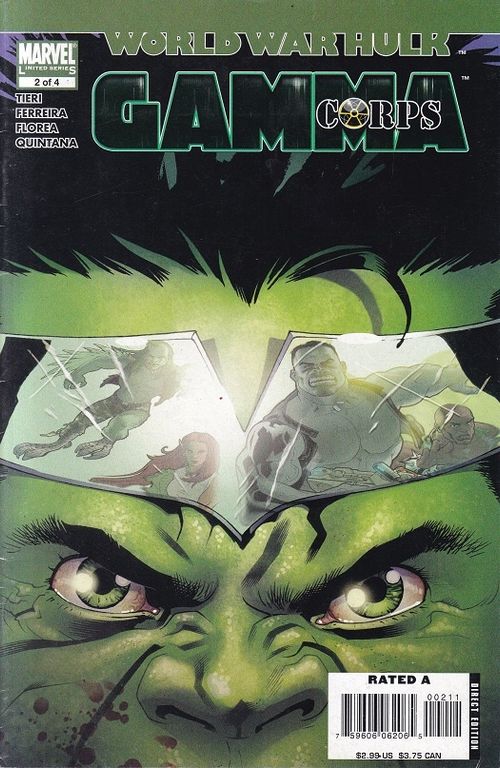 World War Hulk Gamma Corps # 2