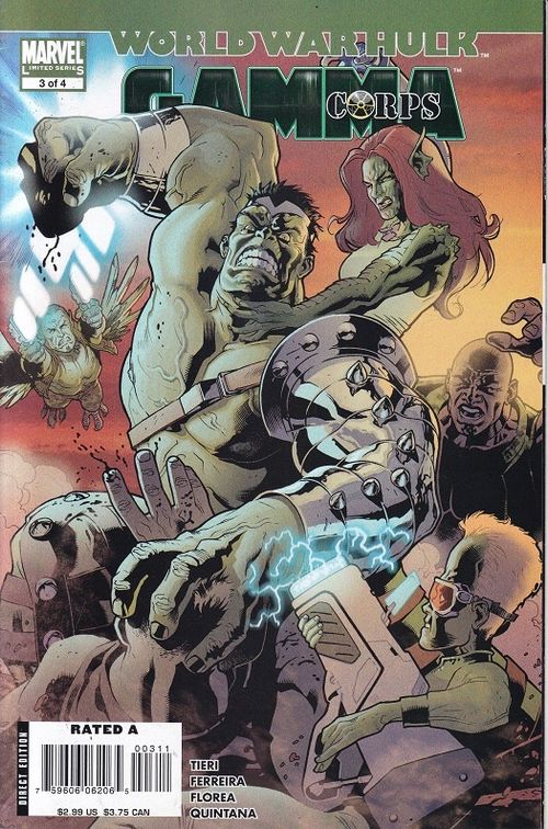 World War Hulk Gamma Corps # 3
