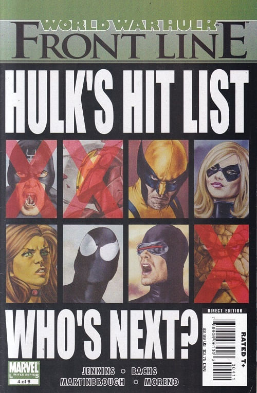 World War Hulk Frontline # 4