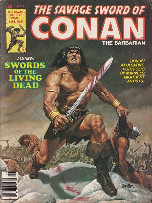 Savage Sword of Conan # 44