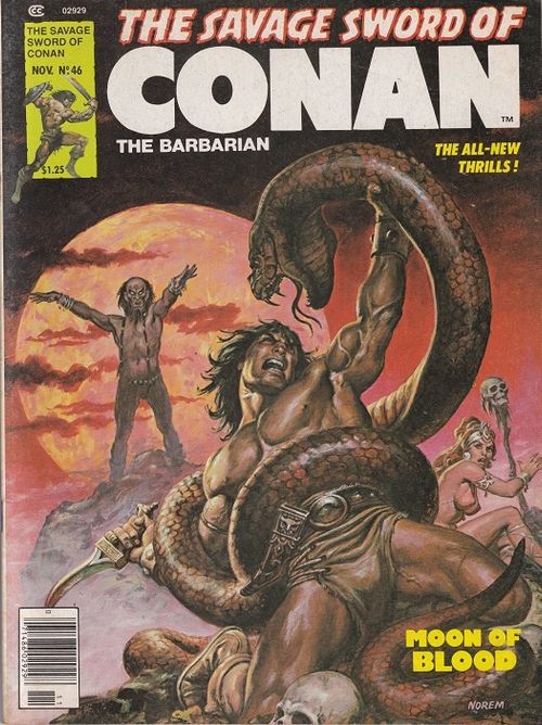 Savage Sword of Conan # 46