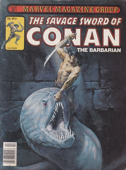 Savage Sword of Conan # 61