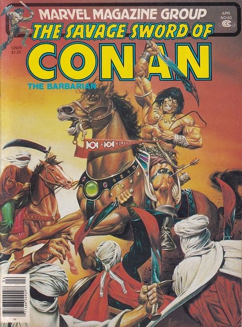 Savage Sword of Conan # 63