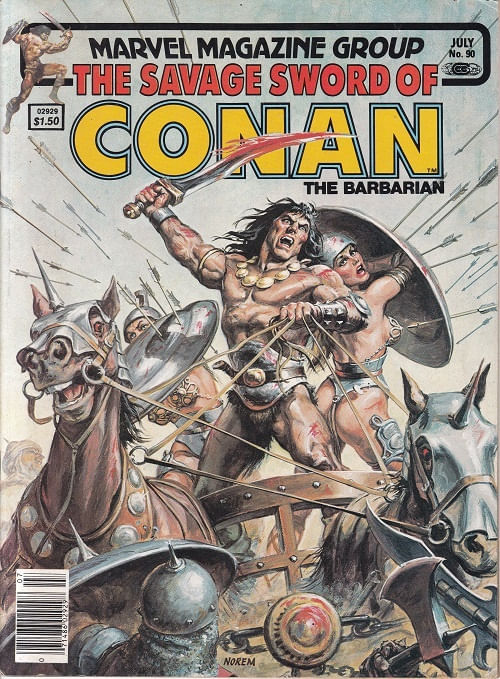 Savage Sword of Conan # 90