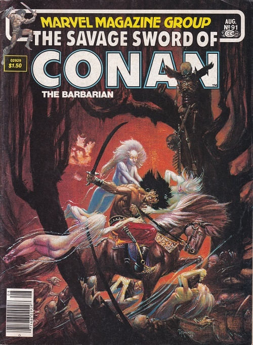 Savage Sword of Conan # 91