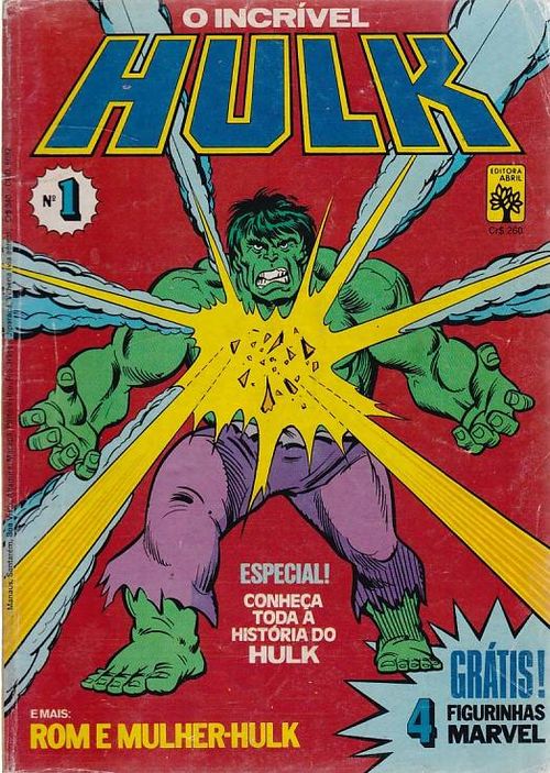 Hulk # 001 - COM O BRINDE ORIGINAL