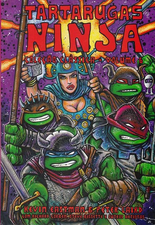 Tartarugas Ninja - Coleção Clássica - Volume 6