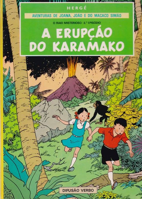 Aventuras de Joana, João e do Macaco Simão # 3 - A Erupção do Karamako