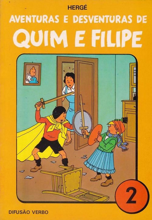 Aventuras e Desventuras de Quim e Filipe - Volume 02