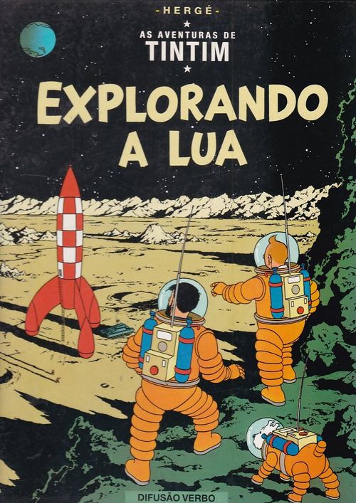 Aventuras de Tintim - Explorando a Lua