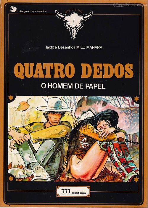 Colecção Western - Quatro Dedos - O Homem de Papel