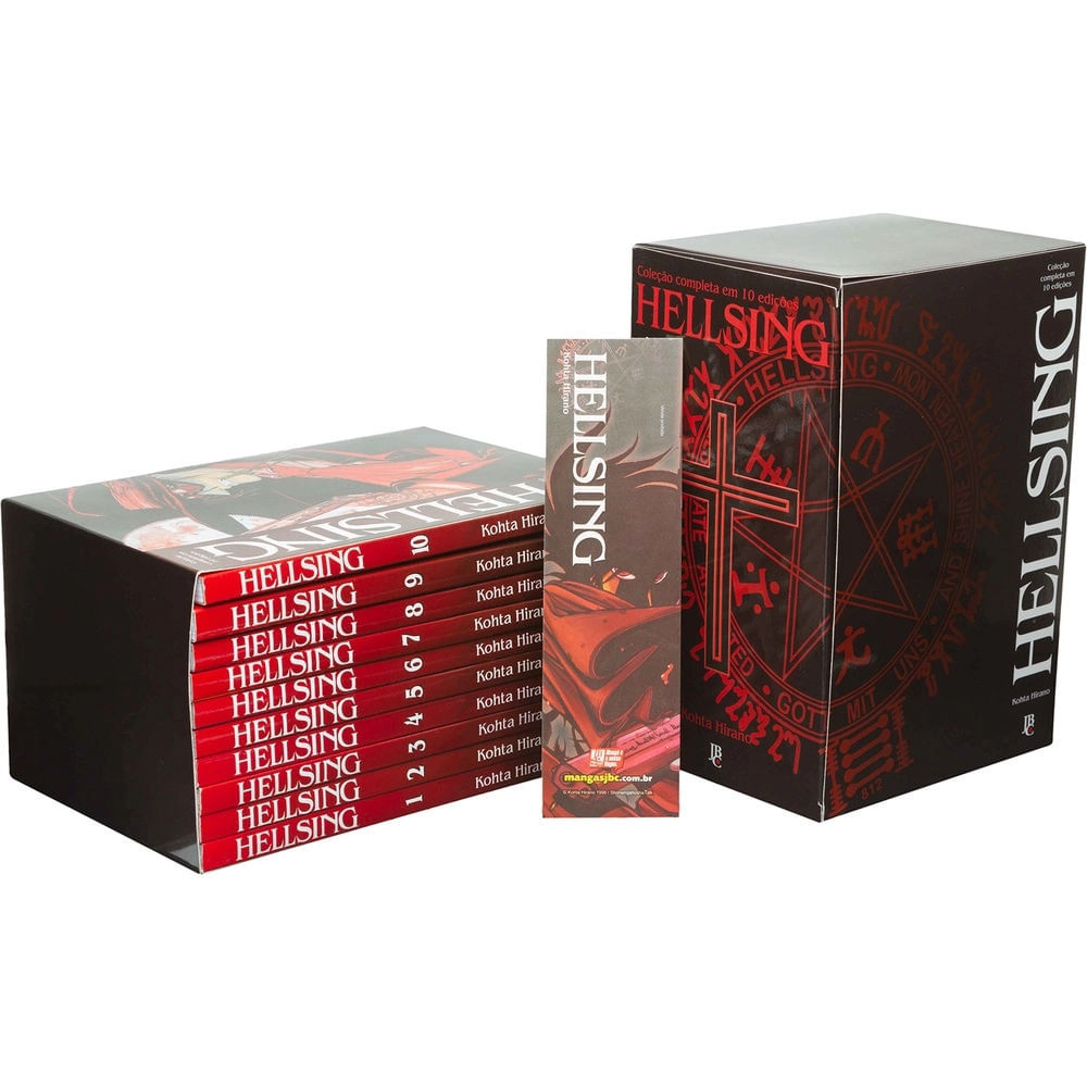 Rika Comic Shop: Hellsing - Coleção Completa em 10 Edições (BOX