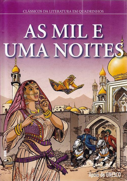 Clássicos da Literatura em Quadrinhos # 09 - Mil e Uma Noites (Capa Dura)