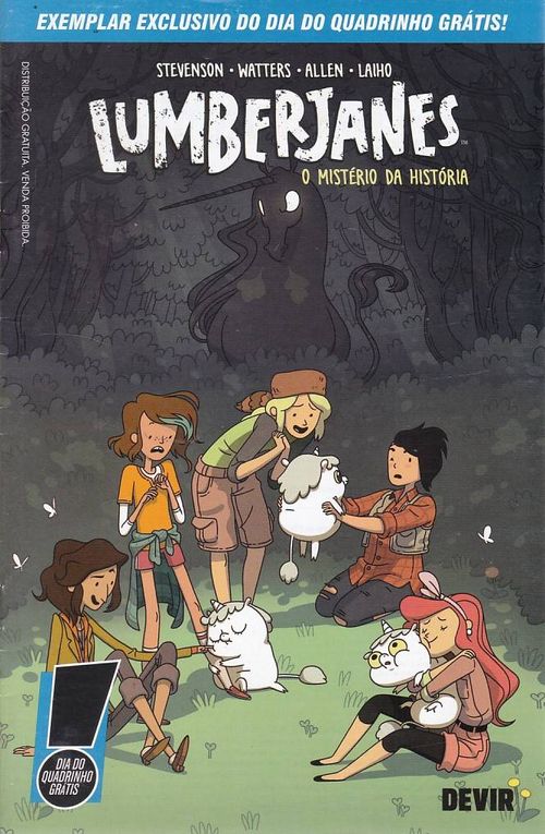 Lumberjanes - O Mistério da História (Exemplar Exclusivo do Dia do Quadrinho)
