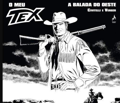Meu Tex - A Balada do Oeste - AUTOGRAFADO POR Fabio Civitelli
