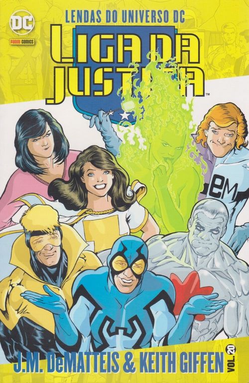 Lendas do Universo DC - Liga da Justiça - J.M. DeMatteis e Keith Giffen # 20