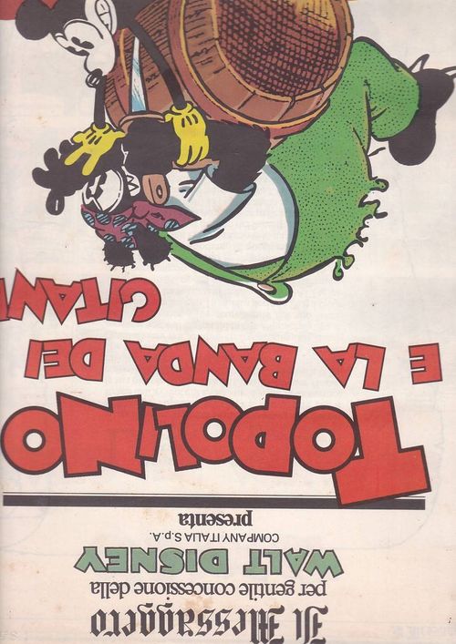 Topolino Supplemento Il Messaggero (04/11/89)